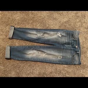 Distressed Mavi Jeans